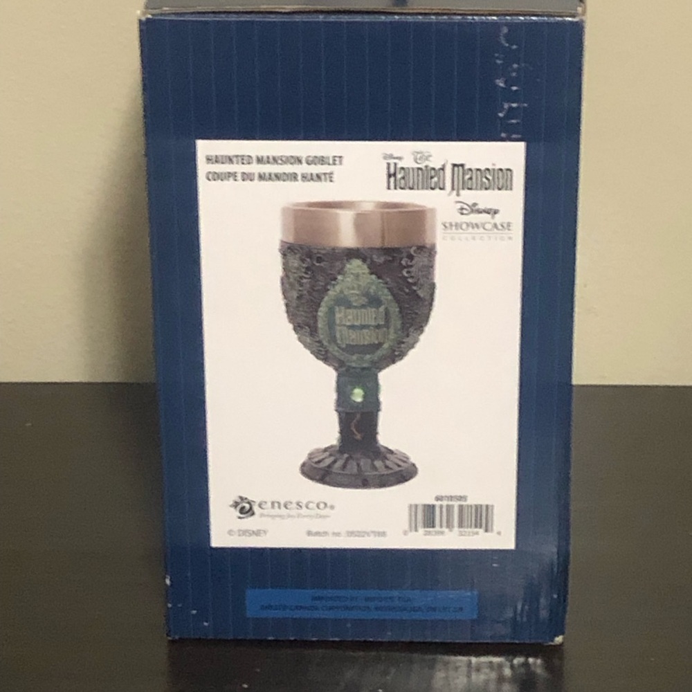 Department 56 Haunted Mansion Goblet 6010505 New for 2022 Dept 56 Disney Themed